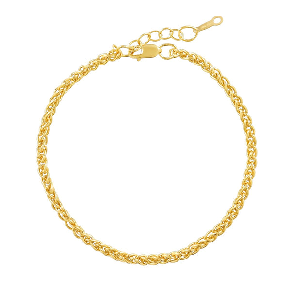 SALE - Wheat Chain Bracelet - - Bracelets - Ofina