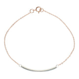 SALE - Curved Tube Bracelet - - Bracelets - Ofina