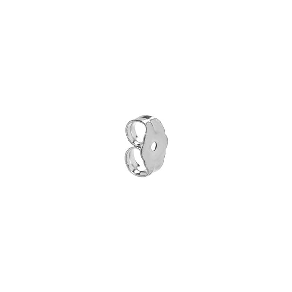 Butterfly Earring Backing - Silver - Earrings - Ofina