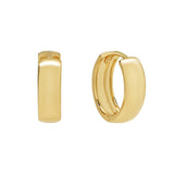 Chunky Ear Huggies - Gold - Earrings - Ofina