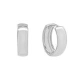 Chunky Ear Huggies - Silver - Earrings - Ofina