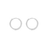 14k Solid Gold Huggies - - Earrings - Ofina