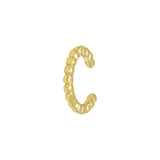 Beaded Ear Cuff - Gold - Earrings - Ofina