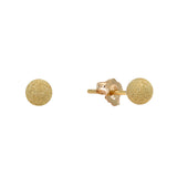 SALE - Stardust Sphere Studs - Gold / 5mm - Earrings - Ofina