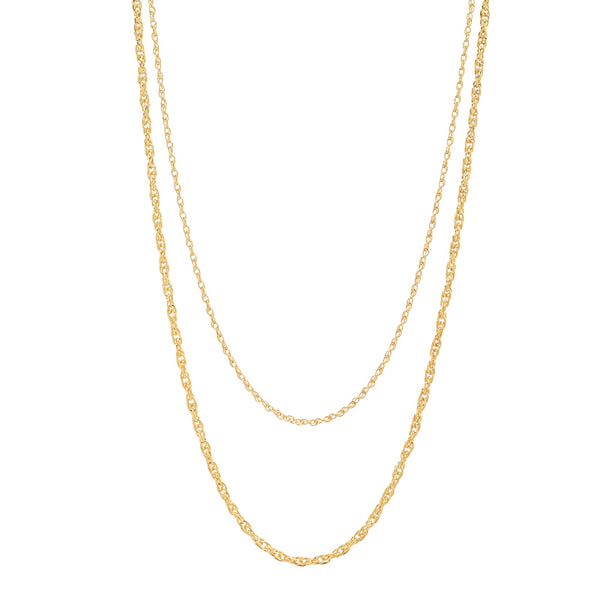Rope Chain Necklace - - Necklaces - Ofina