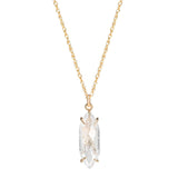 SALE - Marquise Crystal Prong Necklace - - Necklaces - Ofina