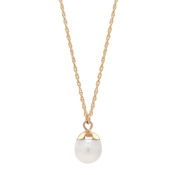 Ornate Pearl Necklace - - Necklaces - Ofina