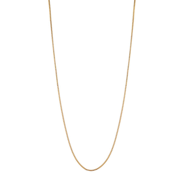 Classic Box Chain Necklace - 16" - Necklaces - Ofina