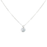 Monogram Necklace on Regular Chain - - Necklaces - Ofina