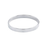 Thick Smooth Band Ring - Silver / 2 - Rings - Ofina