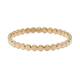 Thin Flat Beaded Ring - 5 - Rings - Ofina