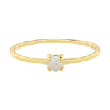 SALE - Opal Prong Ring - 5 - Rings - Ofina