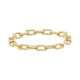 SALE - Paperclip Chain Ring - - Rings - Ofina