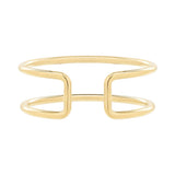 Double Open Band Ring - S/M - Rings - Ofina