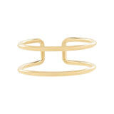 Double Open Band Ring - - Rings - Ofina