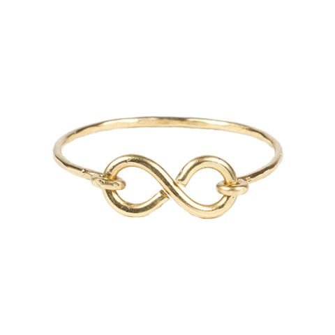 Infinity Ring - Gold / 4 - Rings - Ofina