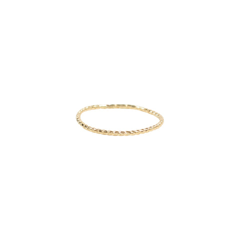SALE - Spiral Ring - Gold / 4.5 - Rings - Ofina
