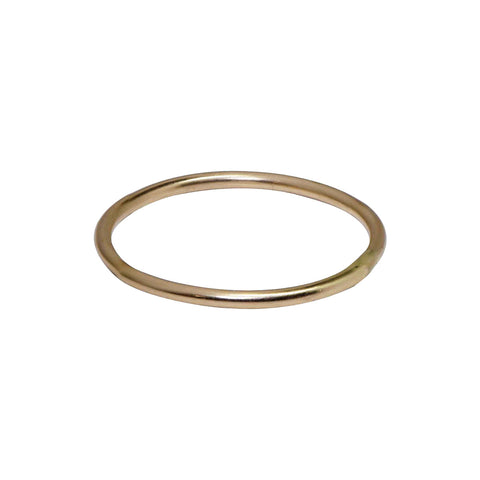Smooth Stacking Ring - Gold / 2 - Rings - Ofina