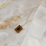 Book Locket Necklace - - Necklaces - Ofina
