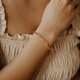 Bold Paperclip Bracelet - - Bracelets - Ofina