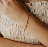 Curb Chain Bracelet - - Bracelets - Ofina