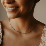 Rope Chain Necklace - - Necklaces - Ofina