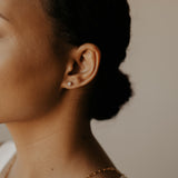 Pearl Studs - - Earrings - Ofina