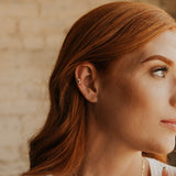 Double Line Ear Cuff - - Earrings - Ofina