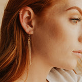 Deco Fringe Earrings - - Earrings - Ofina