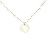 SALE - State Outline Necklace - Necklaces -  -  - Azil Boutique