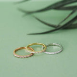 Multi CZ Ring - - Rings - Ofina
