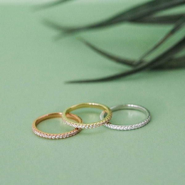Multi CZ Ring - - Rings - Ofina