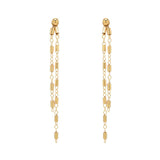 Detachable Round Multi Bar Sphere Studs - Gold / Small - Earrings - Ofina