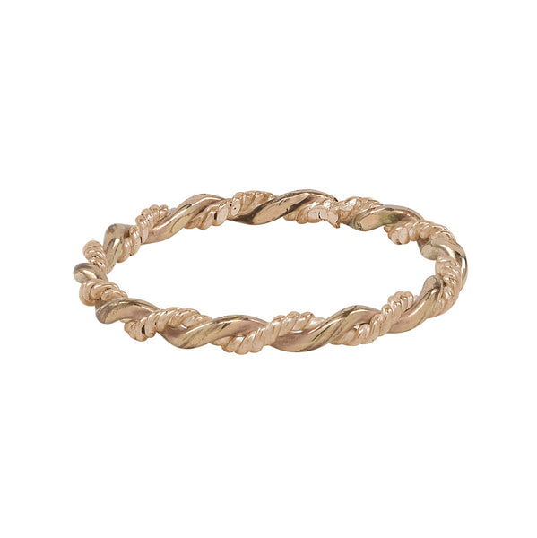 SALE - Braided Ring - Gold / 5 - Rings - Ofina