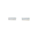 SALE - Rounded Bar Studs - - Earrings - Ofina