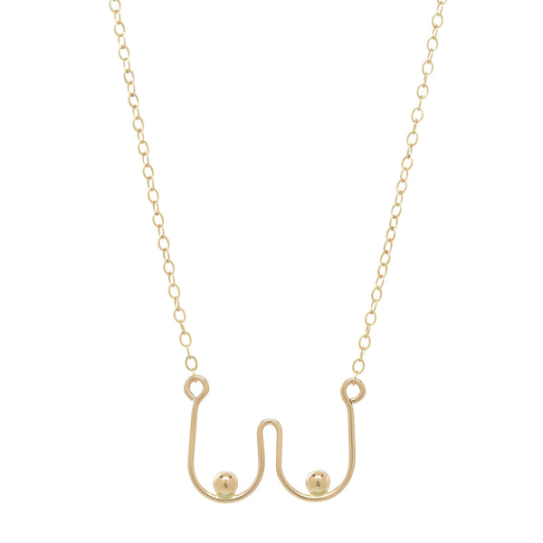 Boob Necklace - - Necklaces - Ofina