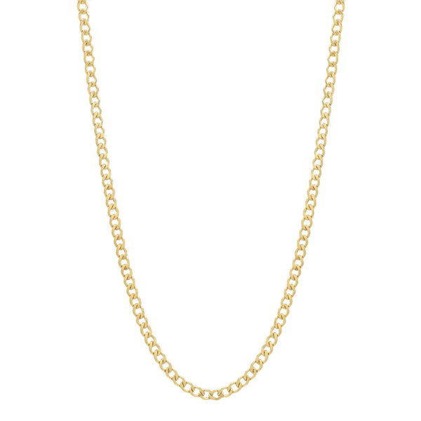 Curb Chain Necklace - 14" - Necklaces - Ofina
