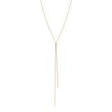 Adjustable Snake Chain Lariat - Default Title - Necklaces - Ofina