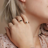 10k Solid Gold Flat Band Ring - - Rings - Ofina