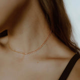 Curb Chain Necklace - - Necklaces - Ofina