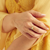 Oval Opal Ring - - Rings - Ofina
