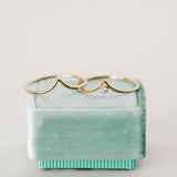 CZ Chevron Ring - - Rings - Ofina