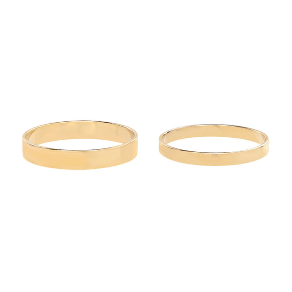 Bold Smooth Band Ring - - Rings - Ofina