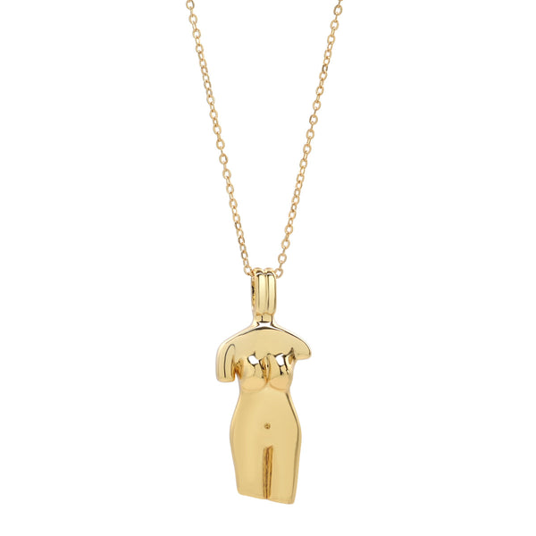 SALE - Feminist Body Necklace - - Necklaces - Ofina