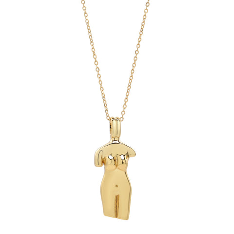 SALE - Feminist Body Necklace - - Necklaces - Ofina