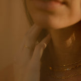 10k Solid Gold Twist Ring - - Rings - Ofina