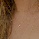 CZ Wreath Necklace - - Necklaces - Ofina