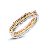 Diamonds Hexagonal Ring - - Rings - Ofina