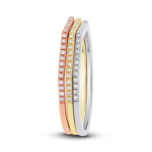 Diamonds Hexagonal Ring - - Rings - Ofina