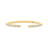 Diamonds Open Ring - - Rings - Ofina